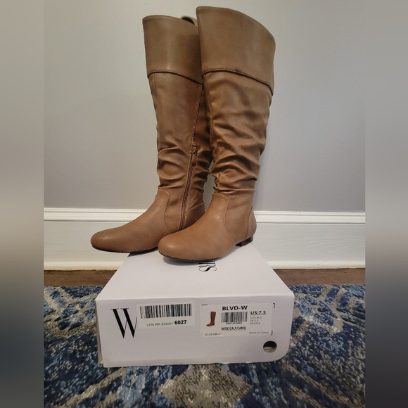 NEW!! Dream Pairs WIDE CALF Winter Boots - Size 7.5 - Picture 2 of 8